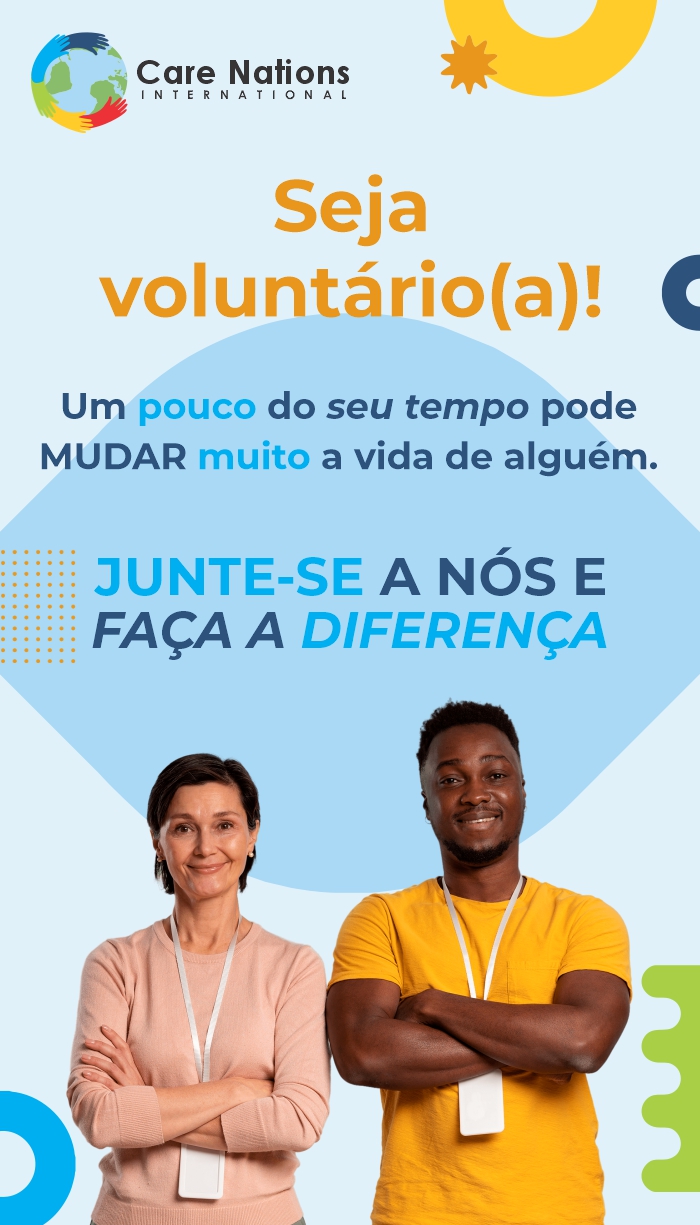 Seja voluntário na Care Nations