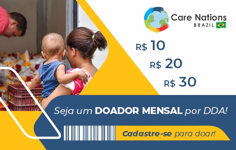 Seja um doador mensal