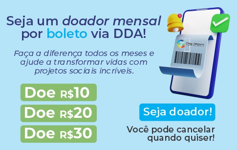 Seja um doador mensal